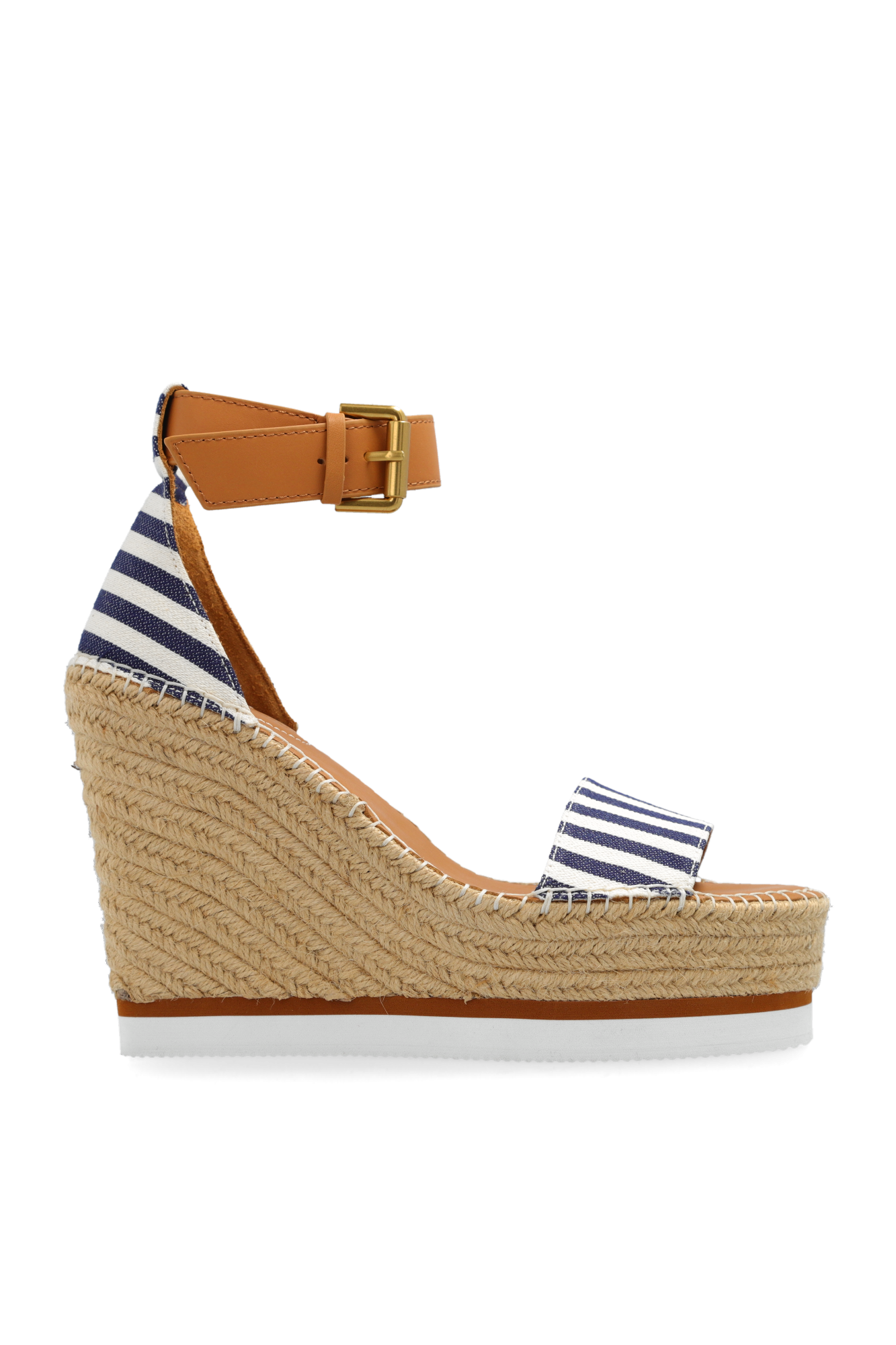 Navy blue and white hot sale wedges